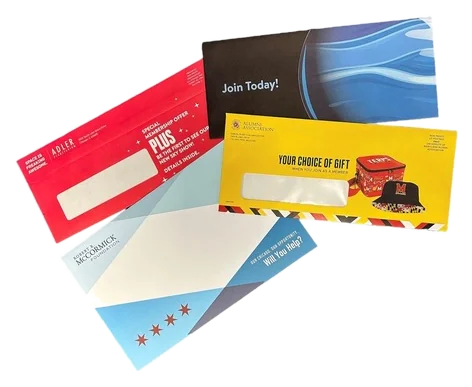 Full-bleed envelopes