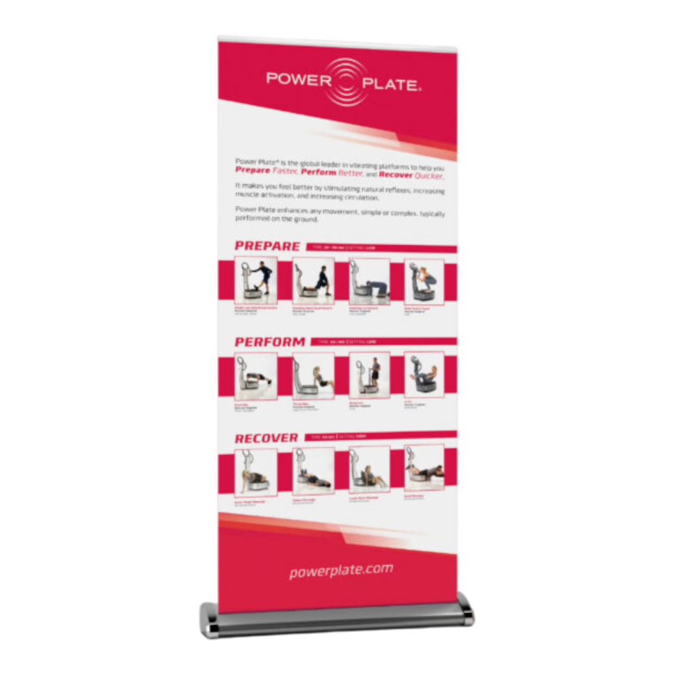 Retractable event banner