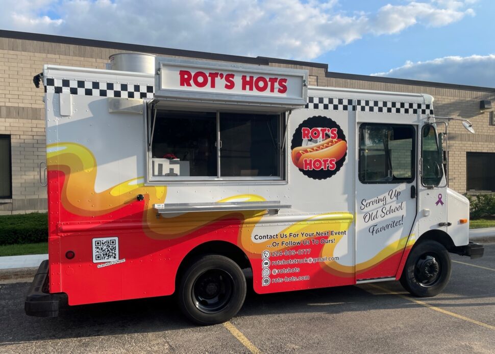 Food truck wrap