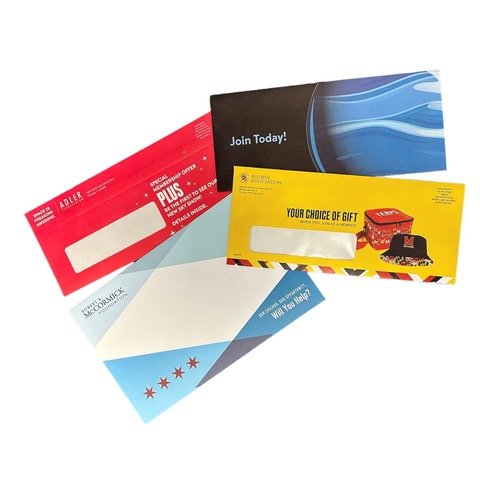 Full-bleed envelopes